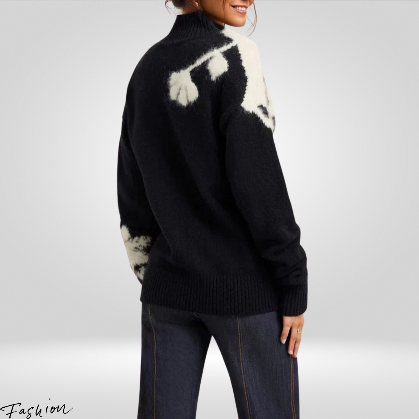Women's Knitted Turtleneck Sweater