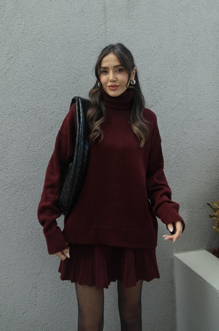 Women's Oversized Sweater - Cozy & Stylish Knitwear