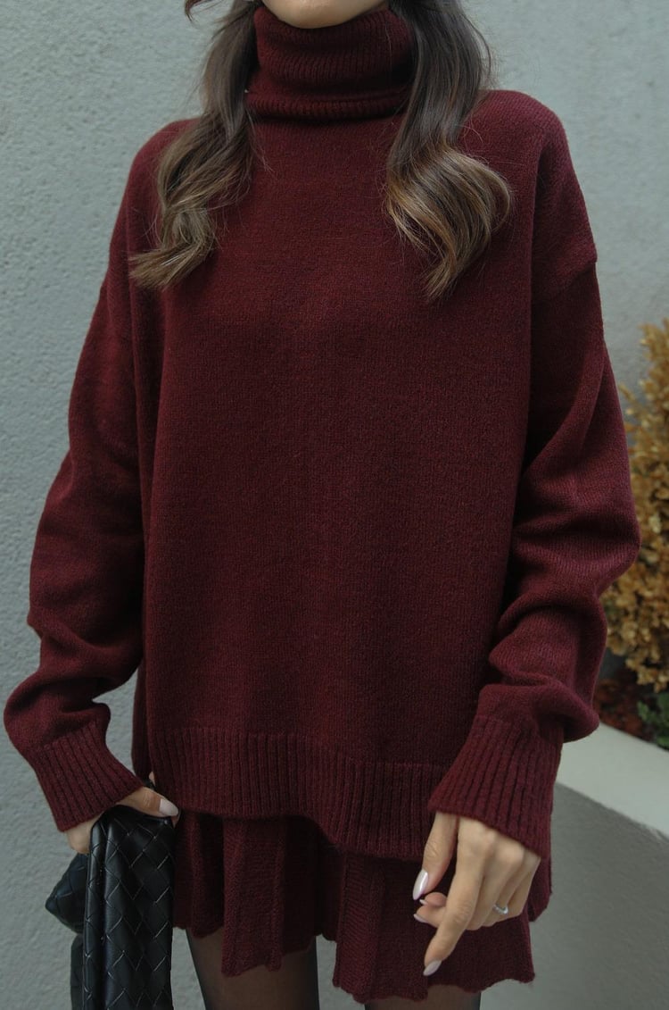 Women's Oversized Sweater - Cozy & Stylish Knitwear