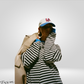 Women's Oversized Striped Sweater - Cozy & Stylish Knit